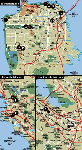 Tour map