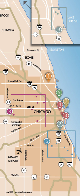 Chicago map