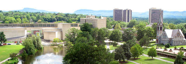 University of Massachusetts Pond Landscape