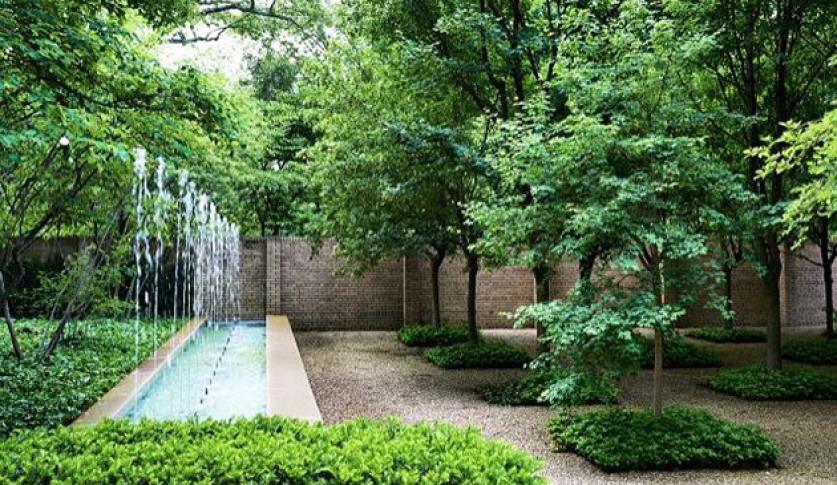 ​The Hamilton Garden, Columbus, IN, designed by Dan Kiley