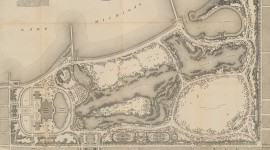 1895 Olmsted, Olmsted, & Eliot revised general plan for Jackson Park