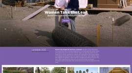 Landing page for Landslide 2020: Women Take the Lead