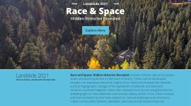 Landslide 2021: Race and Space landing page