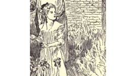 Illustration from "Mary's Garden" by Frances Duncan
