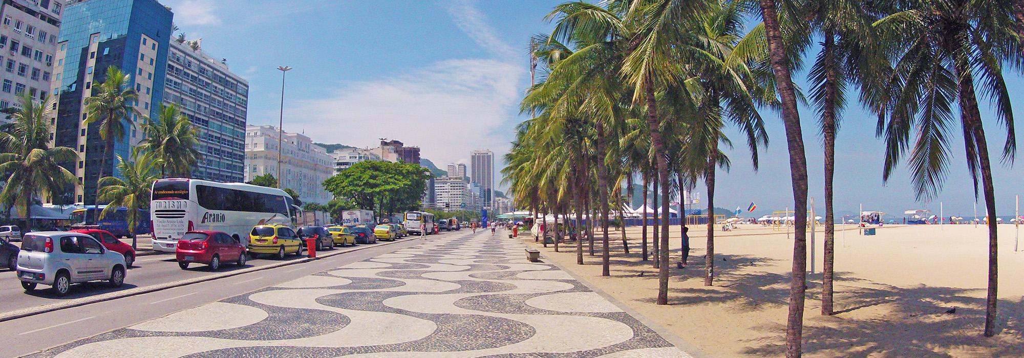 Calçadão de Copacabana, Rio de Janeiro, Brazil
