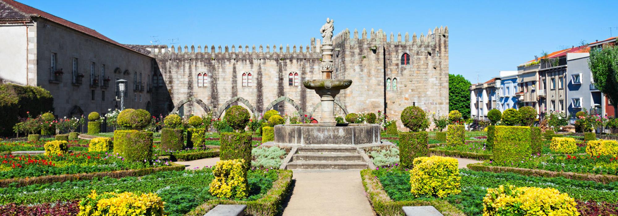 Jardim de Santa Barbara, Braga,Portugal