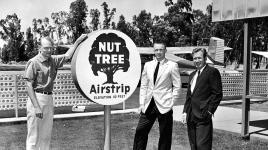 Ed Power, Bill Dake and Robert Deering at the Nut Tree