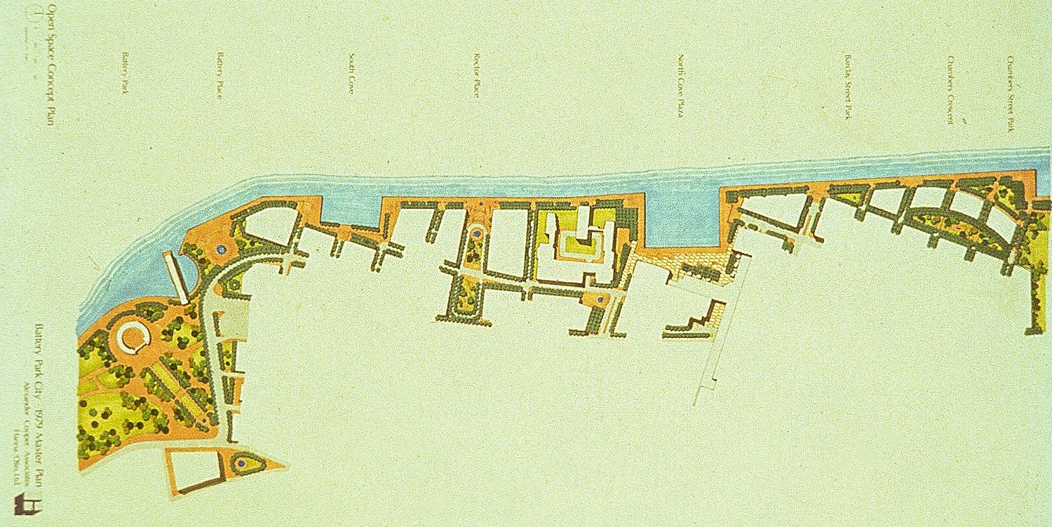 Master Plan of Battery Park City, New York, N.Y., 1979