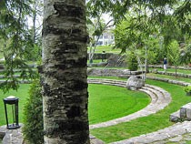 Camden Library Amphitheatre, designed by Fletcher Steele