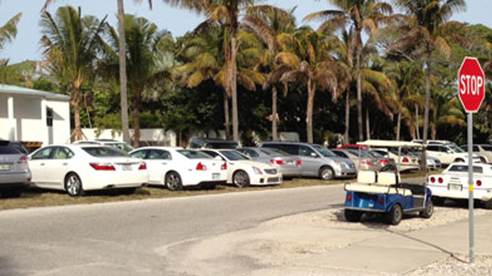 Parking on Gilchrist Avenue, Boca Grande, FL