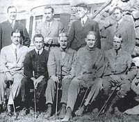 Wayne Stiles (2nd from left, back row) and the 1911 MGA team.