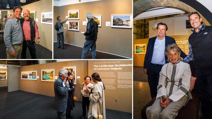 The Landscape Architecture of Lawrence Halprin Exhibition Opening in San Francisco, CA