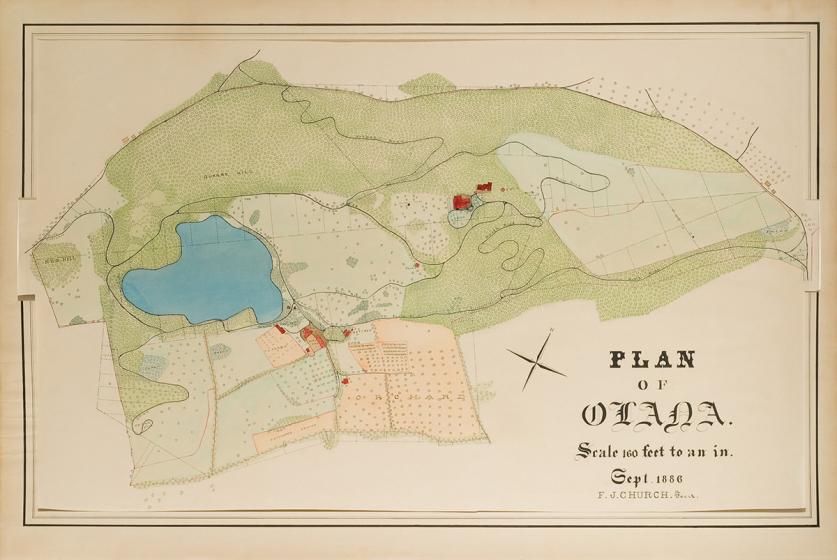 Plan of Olana