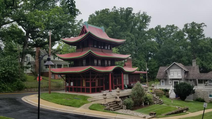 Pagoda at National Park Seminary, Forest Glen, MD