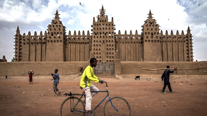 The Great Mosque in Djenne, Mali