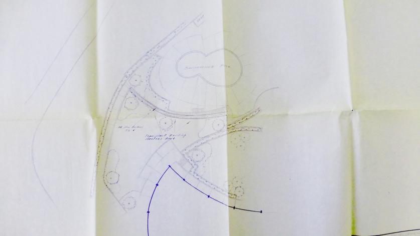 Landscape Development Plans, Watergate Hotel, 1965