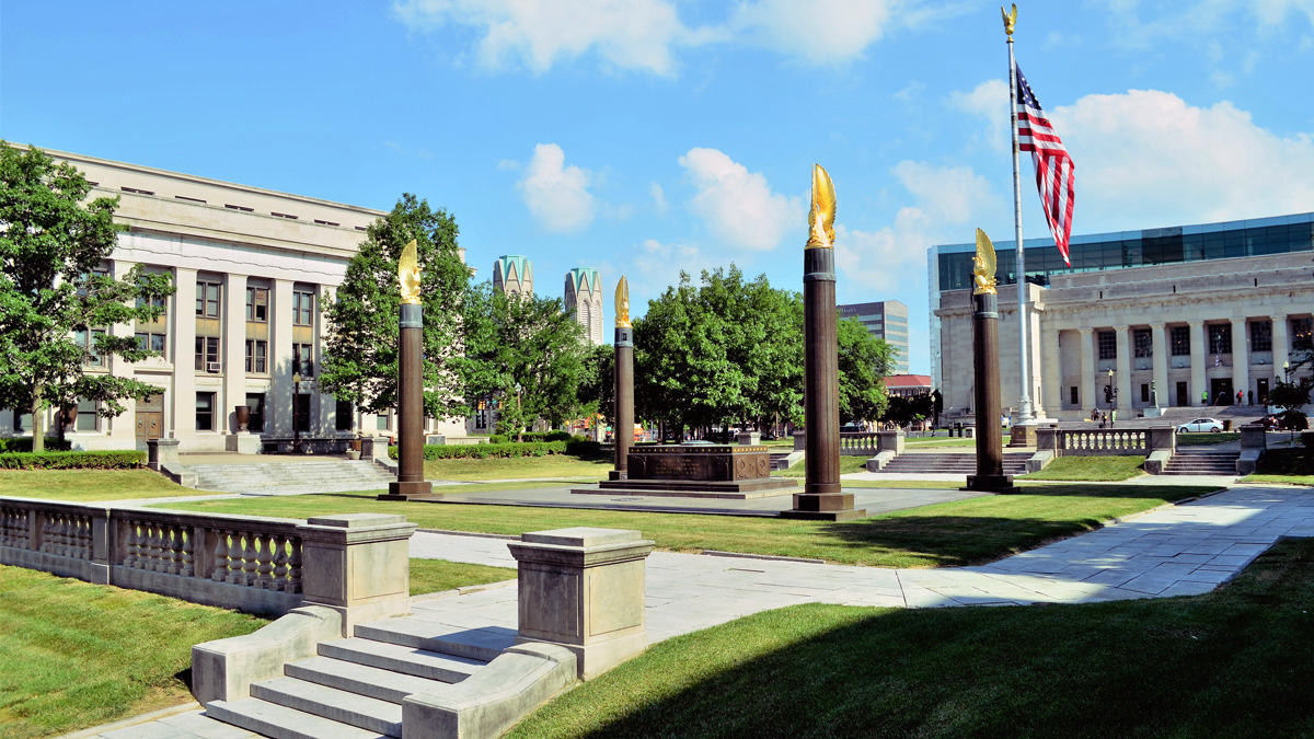 American Legion Mall – Indiana War Memorials Foundation