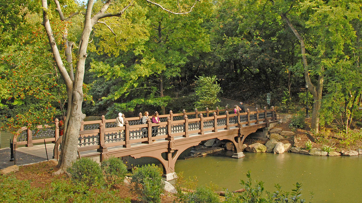 Central Park Lake The Cultural Landscape Foundation