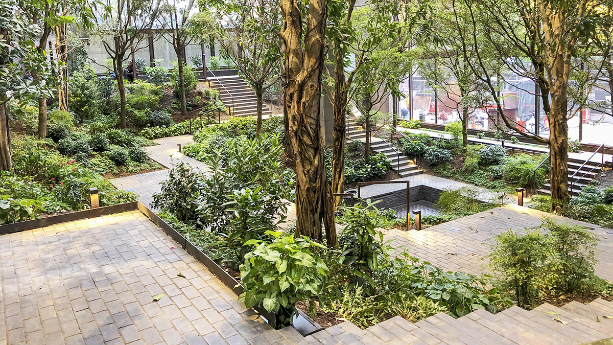 Ford Foundation Atrium The Cultural Landscape Foundation