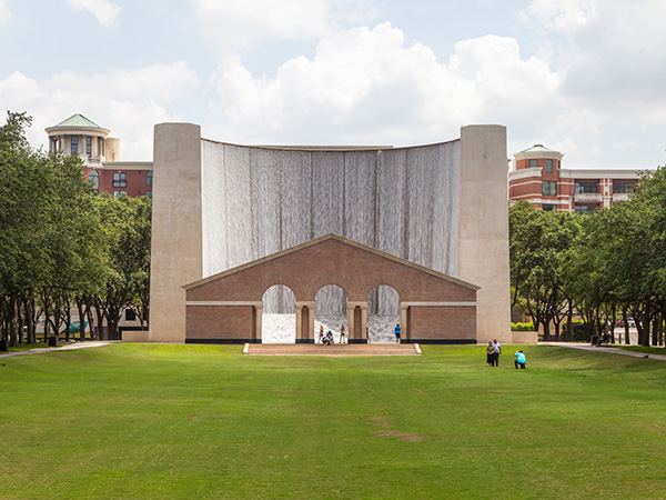 Gerald D Hines Waterwall Park The Cultural Landscape Foundation